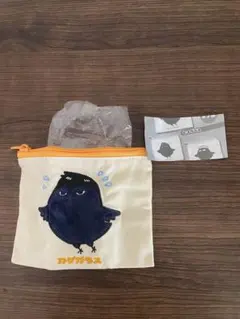 ハイキュー‼︎アニマルマスコット　あっぷりけポーチ　カゲガラス　影山飛雄