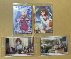 学園アイドルマスター　学マス　ウエハース2 篠澤広 花海佑芽 あさり先生 サポカ