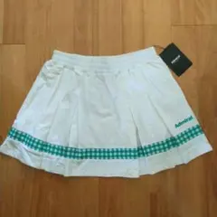 X*e様 Admiral テニススカート M ホワイト/グリーン