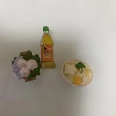 シルバニアファミリー 小物セット（トレー・花・ジュース）まとめ売り