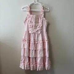 angelicpretty ジャンパースカート　ピンクのサムネイル