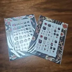 未開封 新品 フェリシモ ミュージアム部 ジェル風ネイルシール 2種 レア