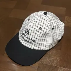 チェック柄 刺繍 ベースボールキャップのサムネイル