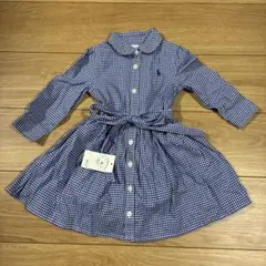 【ベビー用品の出品を始めました様専用】ラルフローレン ワンピース 85
