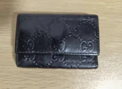 GUCCI グッチ 6連 キーケース ブラック