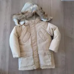 プティマイン　ミリタリー中綿ハーフジャケット