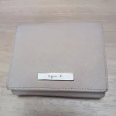 アニエスベー 2つ折り財布 Erika ベージュのサムネイル