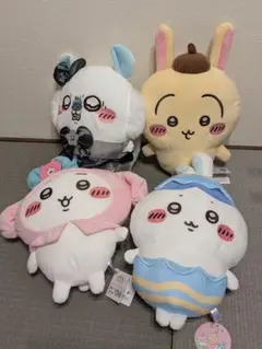 ちいかわ　BIG　ぬいぐるみ　4種セット