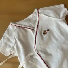 familiar定番の半袖肌着（赤いステッチ）