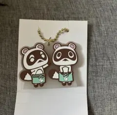 どうぶつの森　立てるラバーストラップコレクション　つぶきち&まめきち