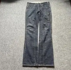 Neil Barrett Zip Bootcut Denim Jeansのサムネイル