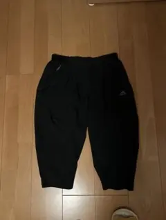 美品　adidas ボタニカル7部丈パンツ　L ヨガ　ジョギング