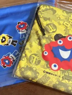 万博2025 ミャクミャク　阪神タイガース　巾着　ポーチ　2個セット　新品未使用