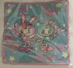 ナルミヤ シェニール織ハンカチ メゾピアノ ベリエちゃん ライトブルー