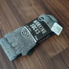 メンズ　五本指靴下　4足組