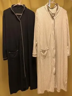 西松屋 マタニティ 前開き パジャマ ルームウェア L〜LLサイズ2点セット