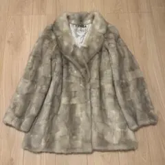 総丈120●高級●サファイアミンク MINK ミンク ロングコート グレー系 中古・古着通販】SAGA MINK (サガミンク) 毛皮ロングコート