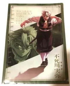 鬼滅の刃 無限城編 描き下ろしイラスト A4クリアファイル 不死川実弥