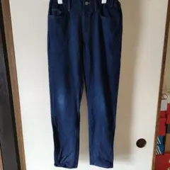 UNIQLO HEATTECH ダークブルージーンズ 160
