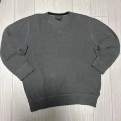 Eddie Bauer グレー コットンセーター XL