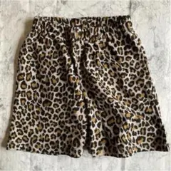 新品 120 Branshes DRC ブランシェス レオパード ハーフパンツ