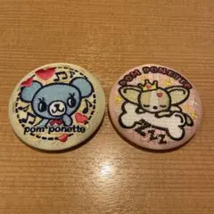 ナルミヤキャラクターズ缶バッジ / pom ponette ミント クー セット