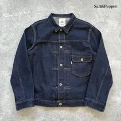 【Salt&Pepper】 1st デニムジャケット ジージャン Tバック 濃紺 2025年最新】Salt&Pepper Gジャン・デニムジャケットの人気