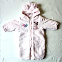 DisneyBaby　ミニーマウス おくるみ ピンク　50～70サイズ