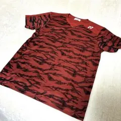 YONEX バトミントン 迷彩柄 Tシャツ 半袖 練習着 ゲームシャツ