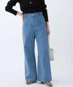 【新品】IENA／LATELIER ポケット デニムのサムネイル