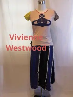 美品 Vivienne Westwood Tシャツ デニムスカート セットのサムネイル
