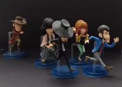 ルパン三世　ワーコレ　フィギュア　5点セット