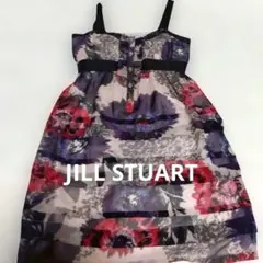 JILL STUART 花柄ノースリーブワンピース M