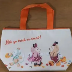 ダッフィー＆シェリーメイ＆ジェラトーニ ランチバッグ ディズニー ハロウィーン