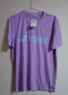 新品　YONEX Tシャツ レディースL ラベンダー