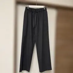 ウール ワイドパンツ