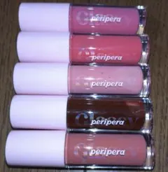 peripera　ペリペラ　Gリップグロス　5点まとめ売りのサムネイル