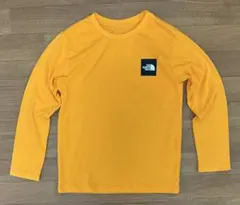 【THE NORTH FACE】長袖カットソー 140cm コーンオレンジ