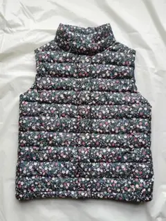 POLO　RALPH　LAUREN花柄ネイビーベスト M(8〜10)　140cm