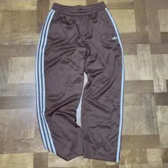 アディダス/スーパーファイアートラックパンツ/ブラウン茶色/XS