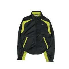 00s NIKE ナイロンジャケット 黒黄 archive tech Y2K