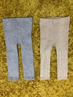 ユニクロ　冬のレギンスとパンツ　４点セット