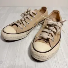CONVERSE ALL STAR ベージュ スニーカー　黒ラベル