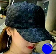 ●キャップ　レディース　黒　メッシュ　シースルー　涼しい　風通しいい　ゴルフ