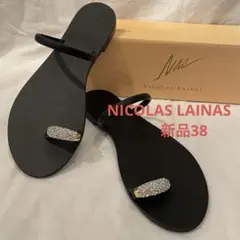 新品NICOLAS LAINAS別注ゴールドチューブストラップサンダル37 新品NICOLAS LAINAS別注ゴールドチューブストラップサンダル37 - メルカリ
