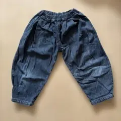 melt デニムパンツ バルーンパンツ　120cm ドット柄