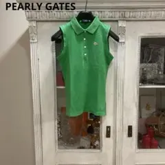 パーリーゲイツ ノースリーブ シャツ 0 ライトグリーン ゴルフのサムネイル