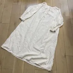 SM2 サマンサモスモス　春ワンピース　混リネン　35thアニバーサリー