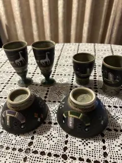 五爪飛龍七宝杯 清朝期 - メルカリ