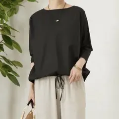 BEARDSLEY ビアズリー シャツTシャツ ブラック 定番 ドルマン 人気のサムネイル